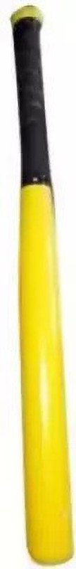 Yash industries meerut ysiglodel-004 yellow baseball bat for self defense natural wood Willow Baseball  Bat For 15+ Yrs(700 g)