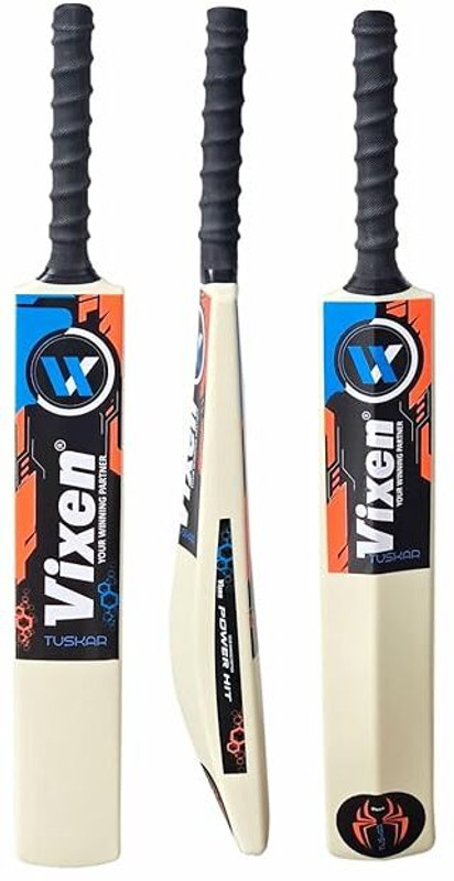 Vixen Cricket Bat Outdoor Indoor Turf Bat Plastic Tennis Cricket Bat Plastic Men Women PVC/Plastic Cricket  Bat For 15+ Yrs(1 kg)