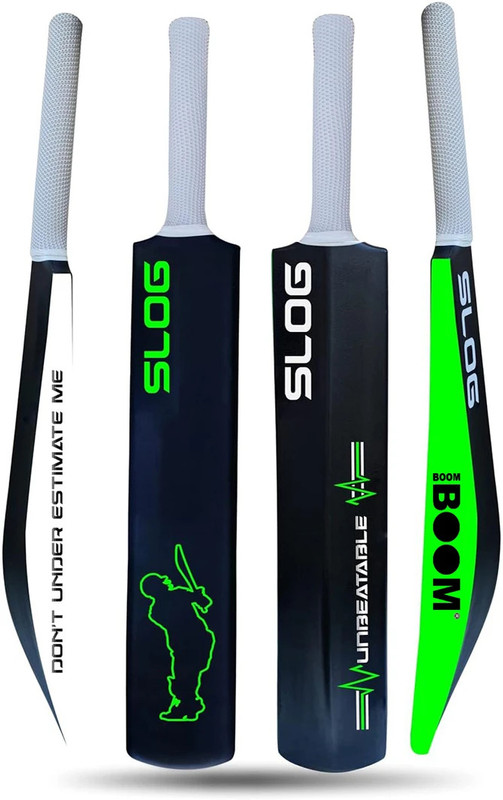 BOOM BOOM heavy duty full size premium PVC/Plastic Cricket  Bat For 15+ Yrs(800 g)