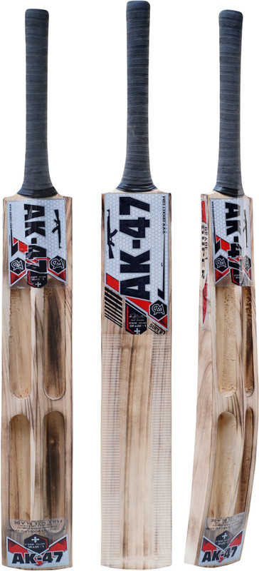 vinox AK47 FULL SIZE BURN CRICKET BAT Kashmir Willow Cricket  Bat For 15+ Yrs(700-800 g)