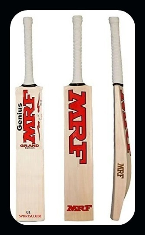 Traders New_tennis M61 MRF cricket bat sutaible for bay and girl Poplar Willow Cricket  Bat For 15+ Yrs(840-900 g)