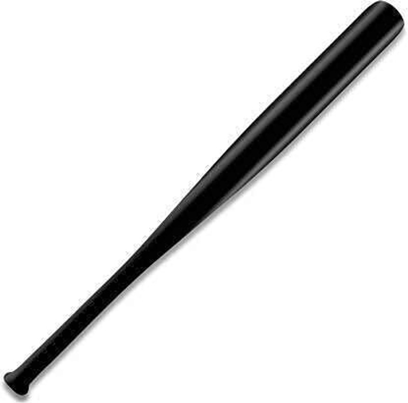 LCARNO 32 inch Metal Alloy Thick Baseball bat with Rubber Grip Black_Dn-19 Alloy Baseball  Bat For 15+ Yrs(1.1 kg)