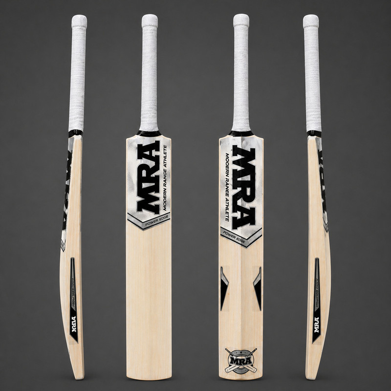 MODERN RANGE ATHLETE Training Cricket Bat for Tennis Ball | Durable Wooden Sports Bat Poplar Willow Cricket  Bat For 15+ Yrs(1 kg)