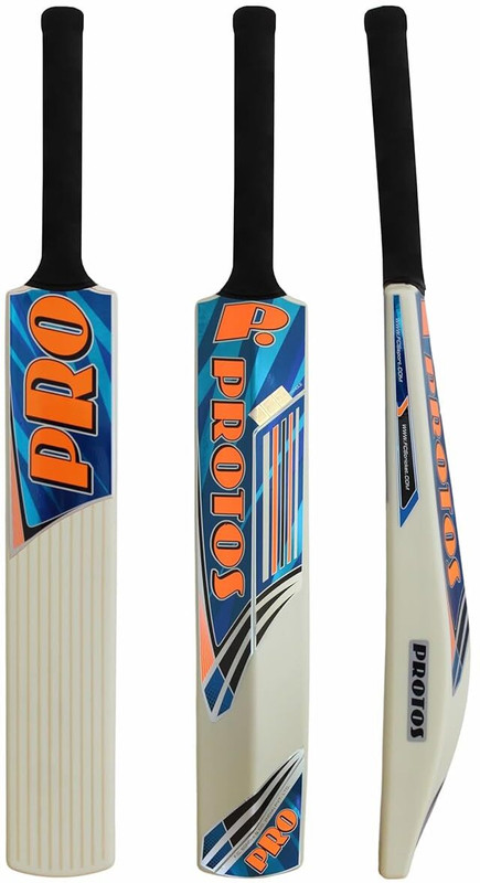 Protos Plastic Fiber Bat Full Size Adult Cricket Bat for Men Weight 900 to 915 grms PVC/Plastic Cricket  Bat For 15+ Yrs(900 to 915 g)