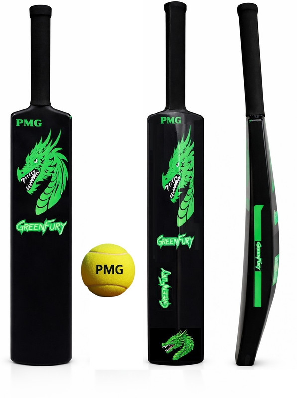 PMG Hard Plastic Bat with PVC Wicket Set & 1 Ball | Cricket Kit for kids 5-8 Years PVC/Plastic Cricket  Bat For 6 - 7 Yrs(0.8 kg)