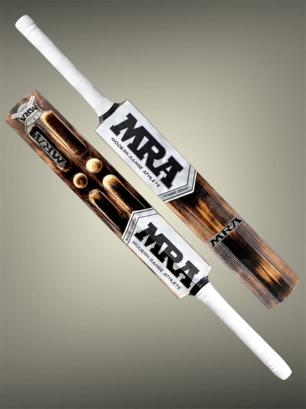 MODERN RANGE ATHLETE black addition cricket scoop bat Poplar Willow Cricket  Bat For 15+ Yrs(900 g)