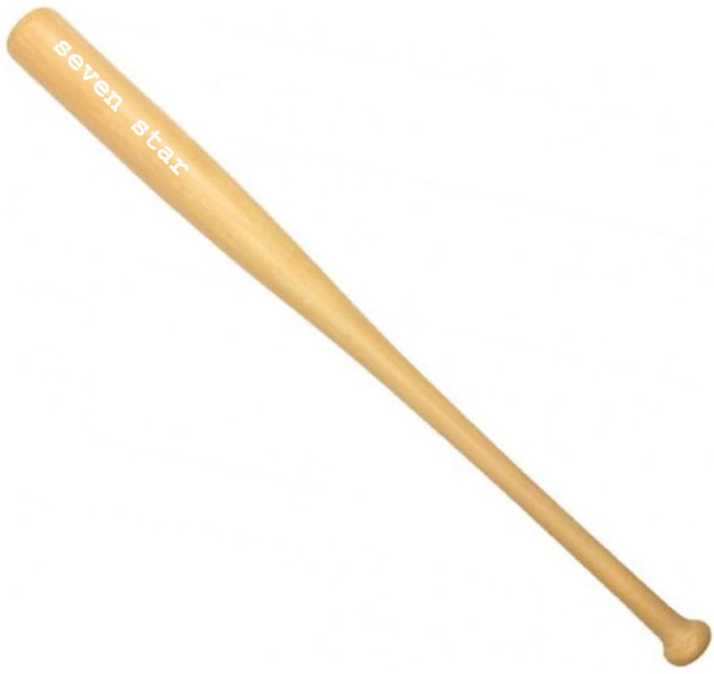 TensionX RJM-24 Heavy Duty Natural Wood Baseball Bat classic baseball {n@tur@l} Willow Baseball  Bat For 15+ Yrs(700 g)