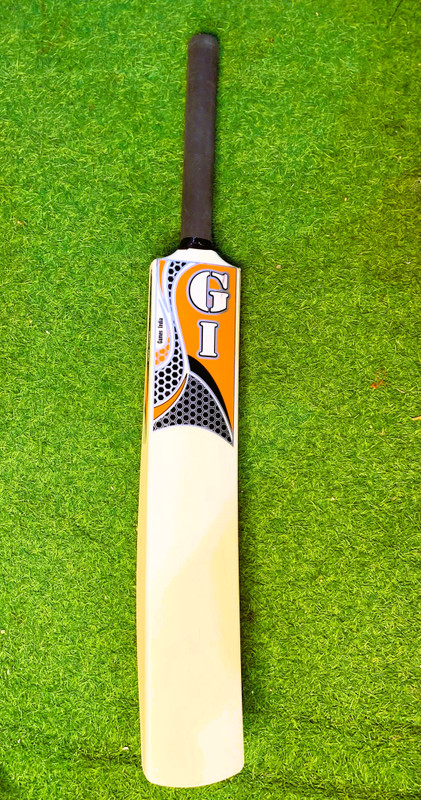 GAMES INDIA Black PVC Plastic Cricket Bat For Soft Tennis Ball With Cover Maple Softball  Bat For 15+ Yrs(0.8 kg)