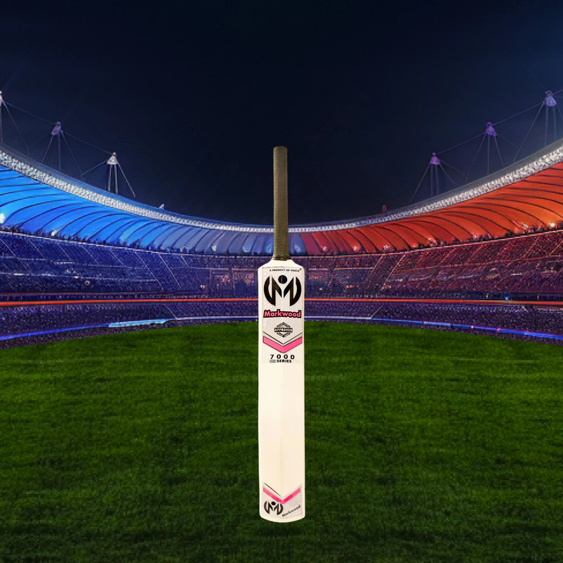 IPL LIVE THE ORIGNAL MARK WOOD SLOG FULL SIZE PVC BAT PVC/Plastic Cricket  Bat For 15+ Yrs(800-900 g)
