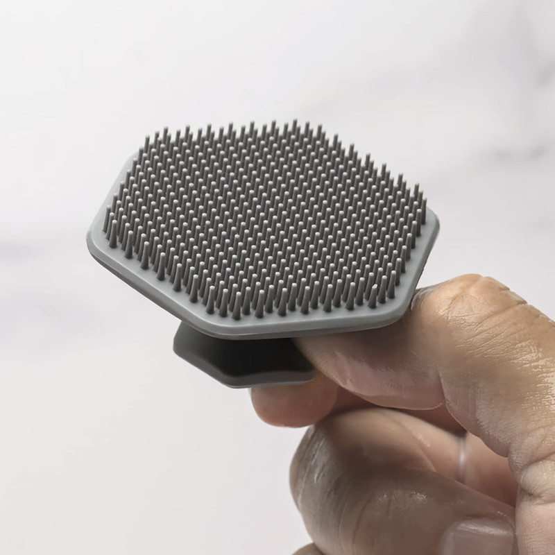 KVVTRADES Silicone Face Scrubber Facial Cleansing Brush