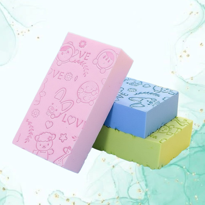NILORO Lovely Animal Block Bathing Sponge