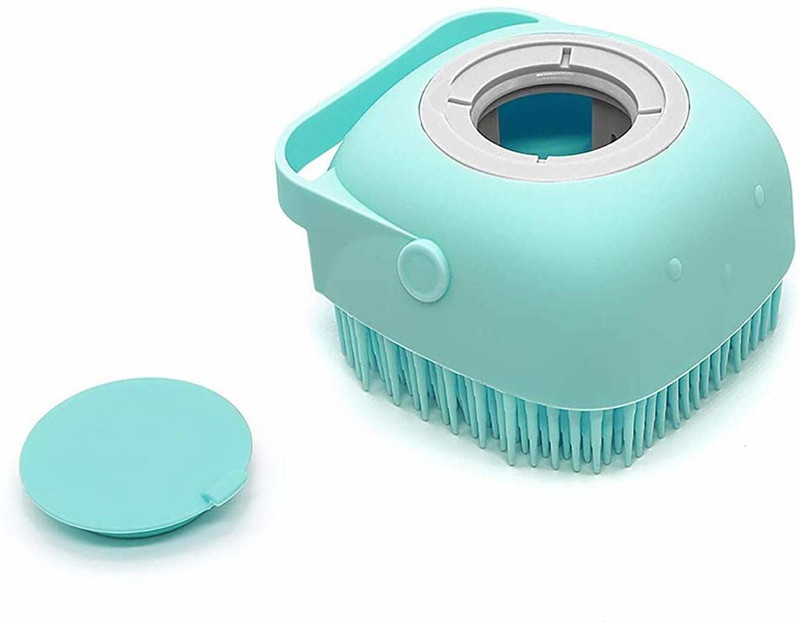 Panth Wholesaler Silicon Massage Bath Brush Hair, Scalp & Bathing Brush For Cleaning Body