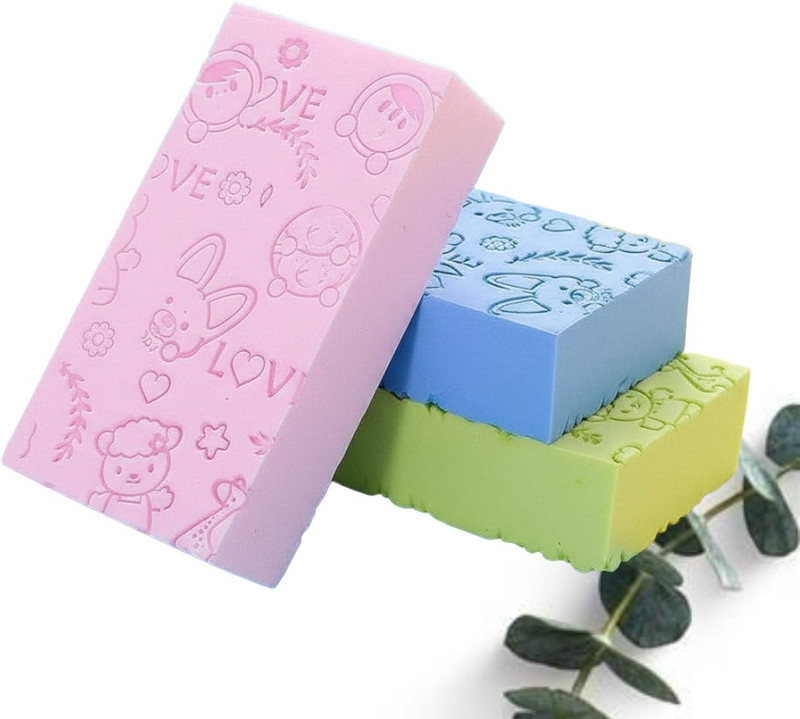 NILORO Hygienic Kids Bathing Sponge Block