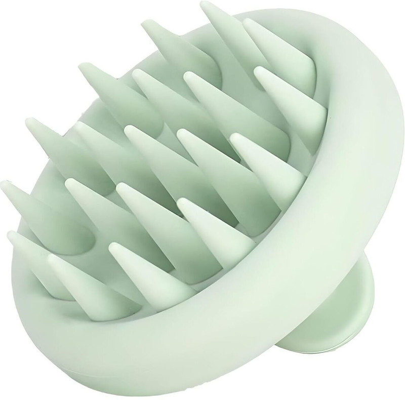 RAYVER CREATION Silicone Scalp Massager Bath Brush for Hair Wash, Head Spa & Deep Scalp Cleaning