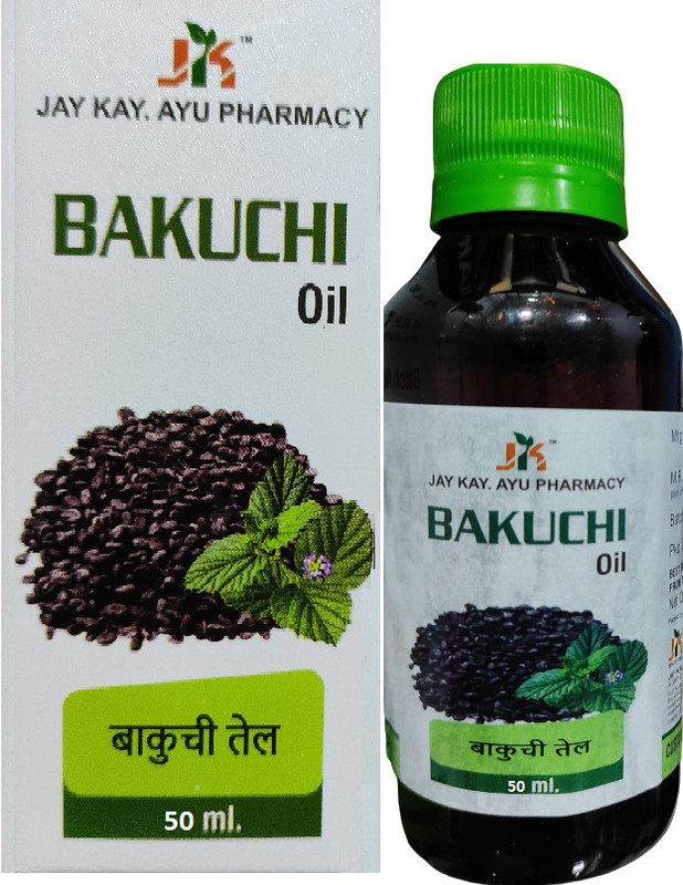JAY KAY |PURE NATURAL & COLD PRESSED BAKUCHI (BABCHI) OIL FOR HEALTHY HAIR & SKIN(50 ml)