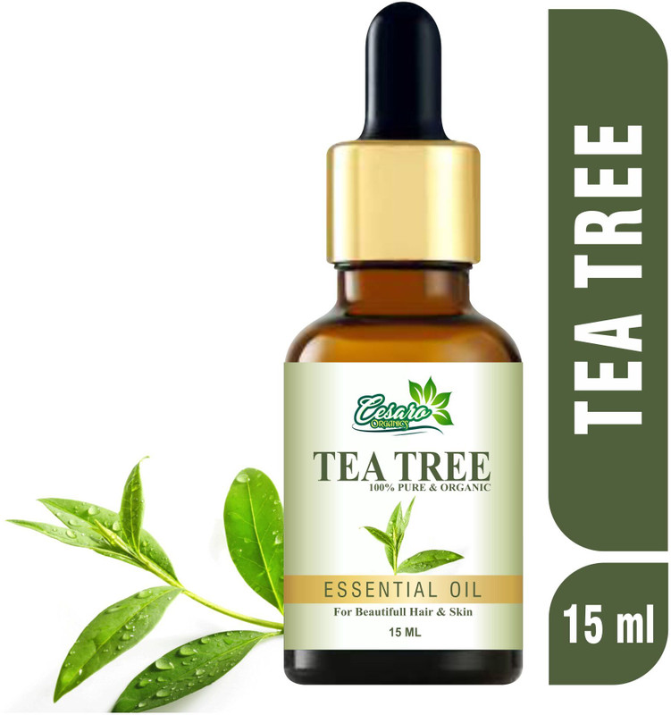 Rey Naturals Tea Tree Oil for Skin, Hair and Acne care - Tea-Tree Essential Oil - 15 ml(15 ml)