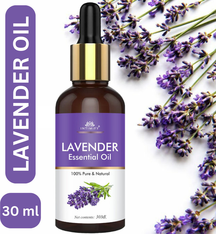 INTIMIFY Lavender essential oil, Natural Oil for Healthy Hair, Skin & Sleep(30 ml)