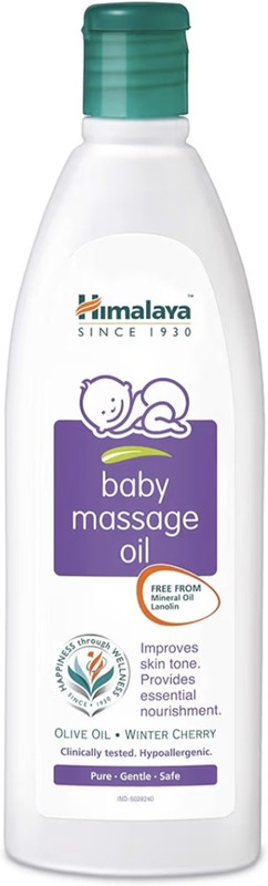 Himalaya Wellness Baby Massage Oil For Baby's Delicate Skin(100 ml)