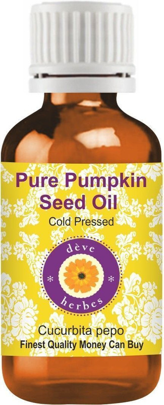 deve herbes Pure Pumpkin Seed Oil (Cucurbita pepo) 100% Natural Therapeutic Grade Cold Pressed(50 ml)