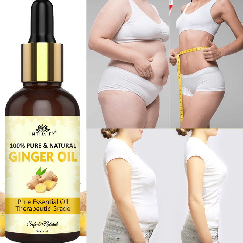 INTIMIFY Weight Loss, Fat Burning, Adrak Tel Essential oil, Slimming Oil, For Women & Men(30 ml)