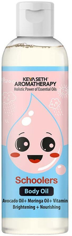 KEYA SETH AROMATHERAPY Schoolers Body Oil for School going Kids Boy & Girl Ultra-Light Body Massage Oil(200 ml)