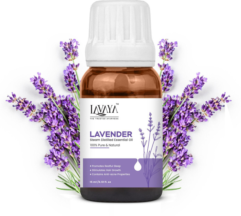 Lavaya Lavender Essential Oil | 100% Pure Oil for Hair Growth Hair Oil(15 ml)