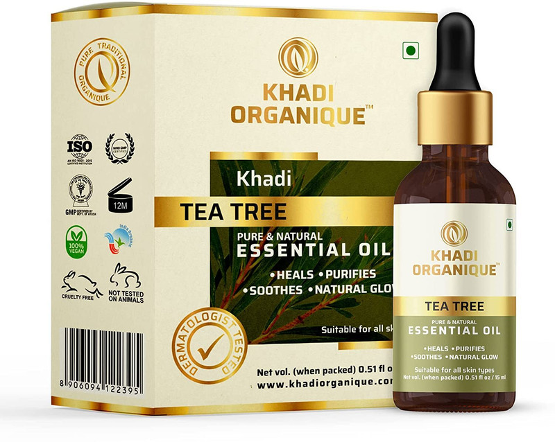 khadi ORGANIQUE Teatree Essential Oil(15 ml)