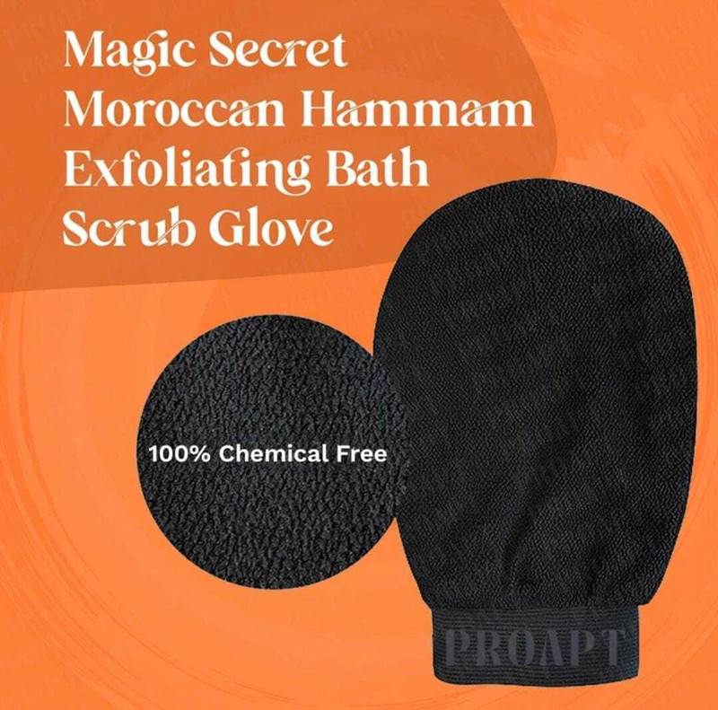 KHANJAN FASHION FAB Exfoliating bath Glove For Dead Skin Body | Scrub Glove For Dead Skin