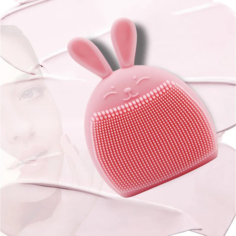 Cosluxe Soft Silicone Face Brush Massager, Face Cleanser and Massager Scrubber Pad 1 pcs