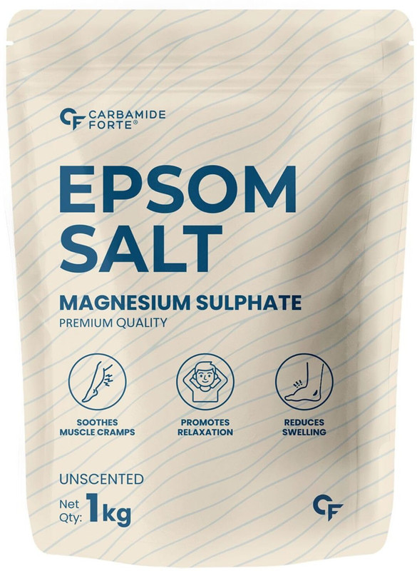 Carbamide Forte Epsom Salt Bath Salts for Foot Soak & Muscle Relaxation(1000 g)