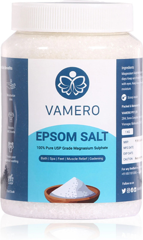 Neckkonix Epsom Bath Salt For Relaxation Muscle Relief Bath & Feet Soak(250 g)