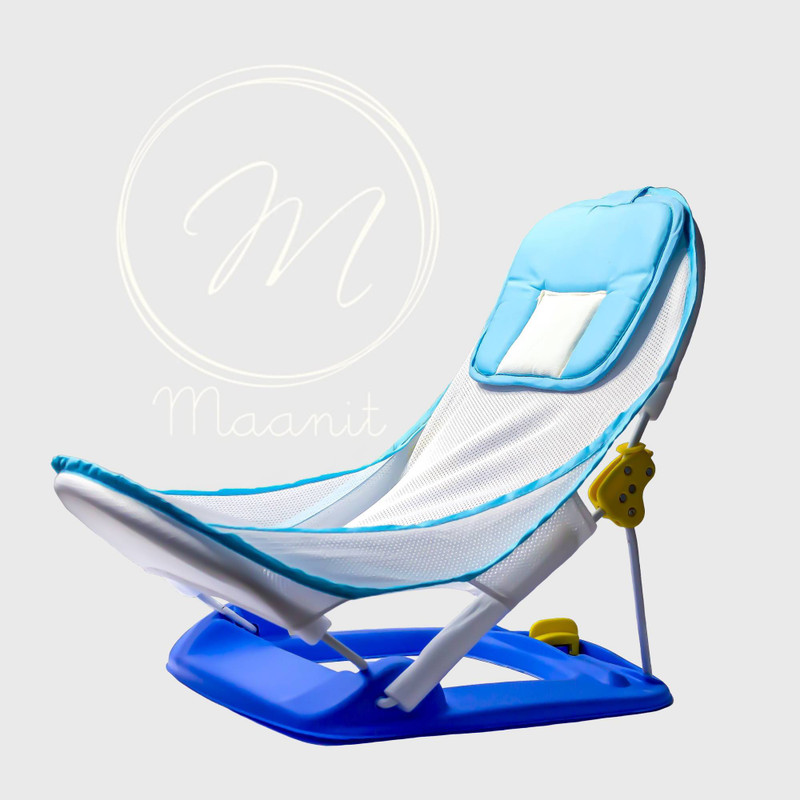 Maanit Net Baby Bather Baby Bath Seat(Sky Blue)
