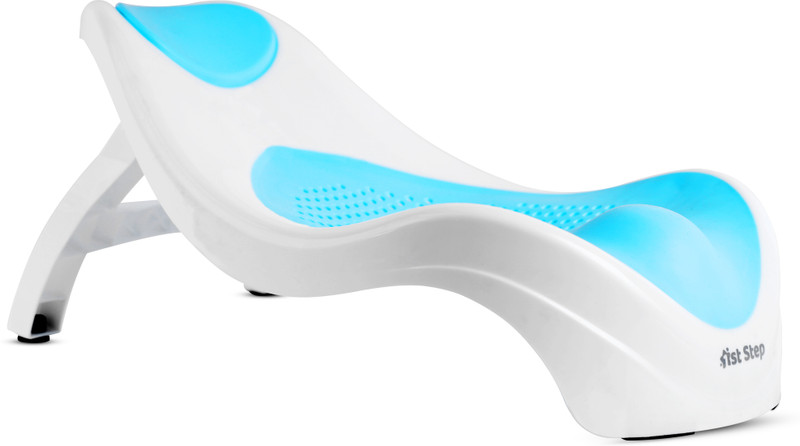 1st Step Portable Baby Bather/Bath Seat With Anti-Skid Base Baby Bath Seat(Blue)