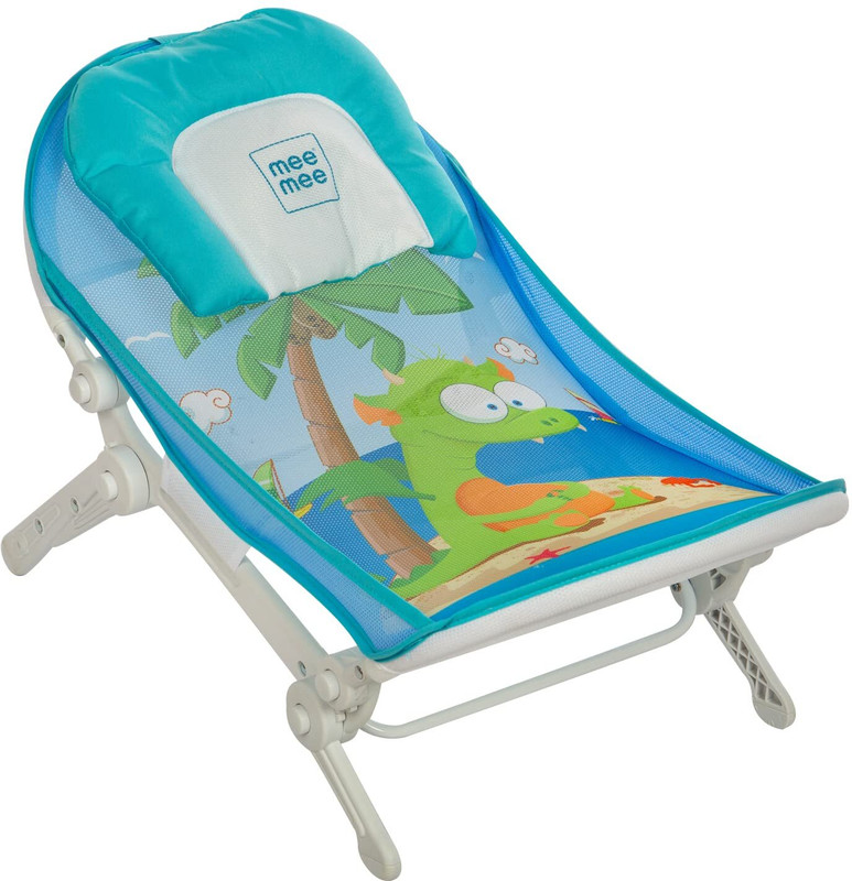 MeeMee Anti Skid Compact & Foldable Bather Baby Bath Seat(Blue)