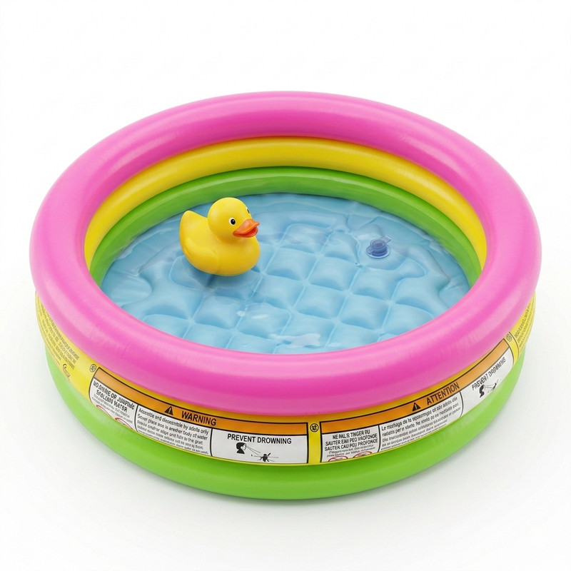 Bachpan 3ft Baby Bath Tub | Indoor Outdoor Swimming Pool Bath Tub Baby Bath Seat(Multicolor)
