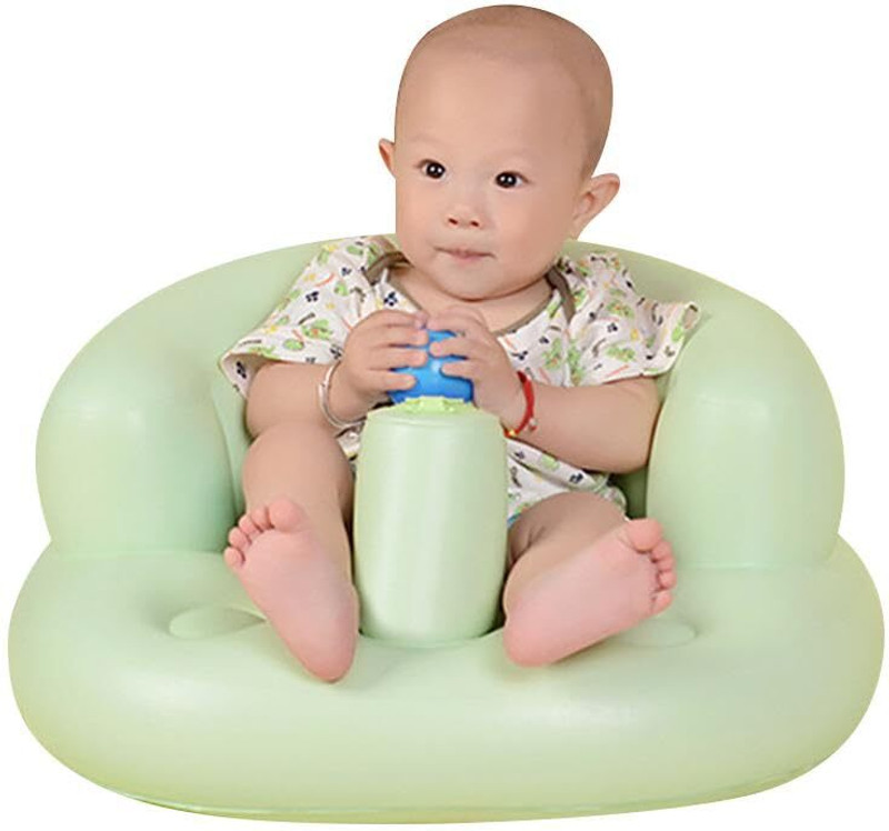 Ever Mall Baby Inflatable_Chair Baby Bath Seat(Multicolor)