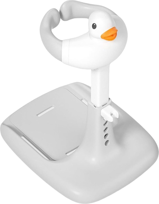 Snevad Baby Bath Stand with Duck Handle Anti-Slip Kids Training Chair Baby Bath Seat(Multicolor)