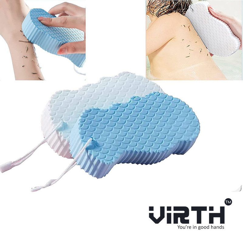 Virth Ultra Soft Bath Body Shower Sponge for Adults Children and Pregnant Women