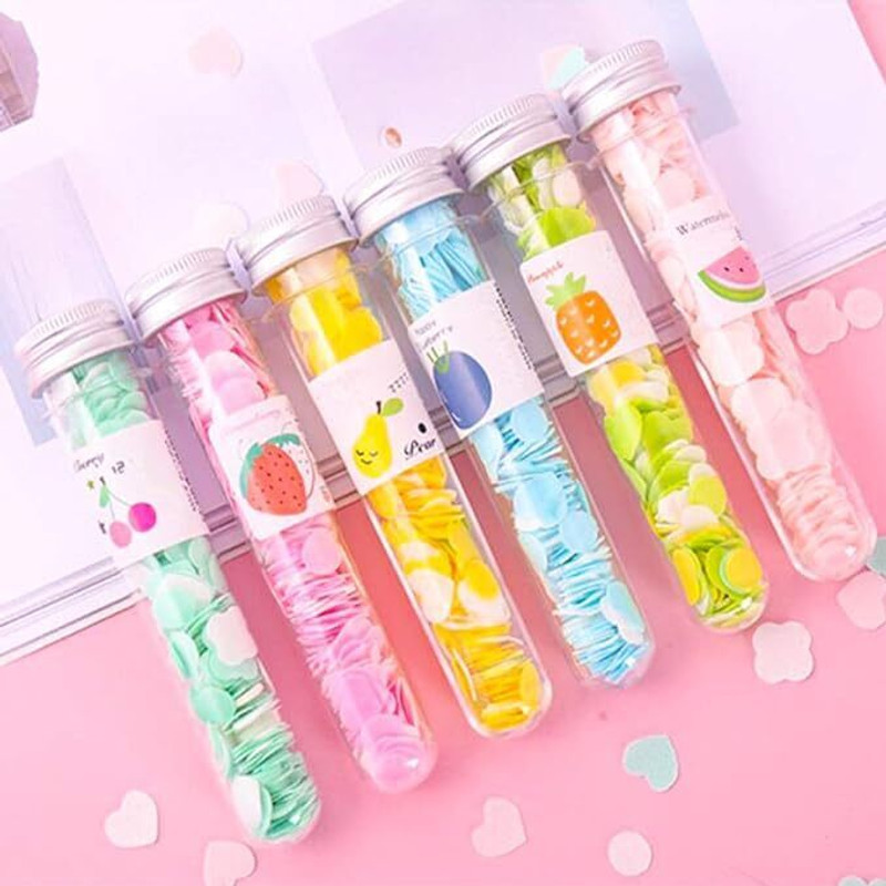 Radha Pack of 6 Scented Portable Petals Paper Soap Tube For Home,Travel etc x6.46