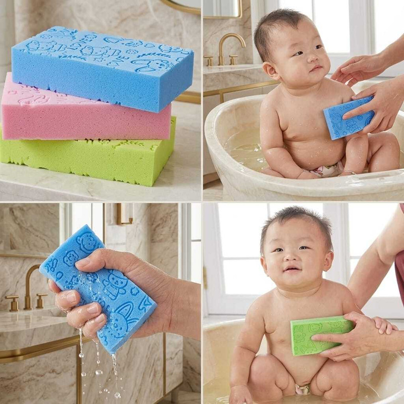 CIELAGLOBAL BATH SPONGE 1PCS MULTICOLOURS