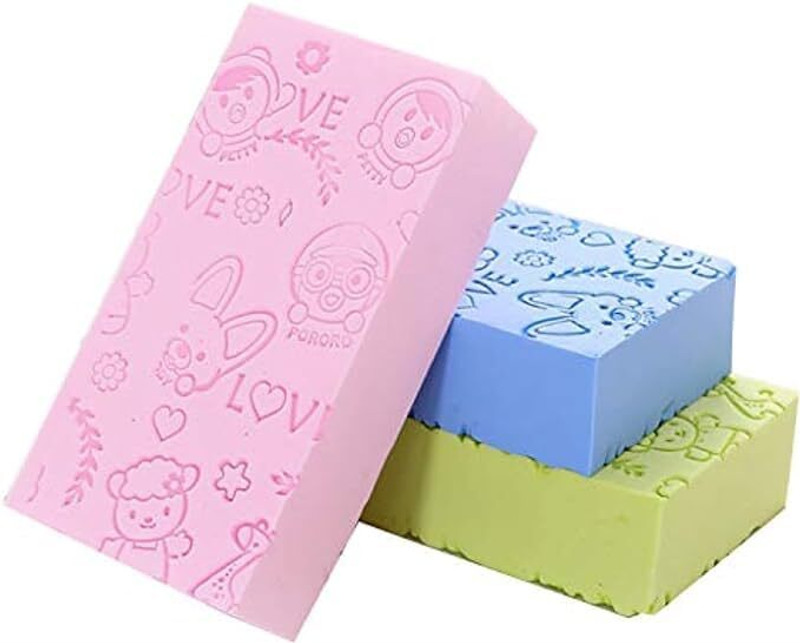 Top Select Ultra Soft Exfoliating Sponge Bath Brush Asian Bath Sponge 1 PC