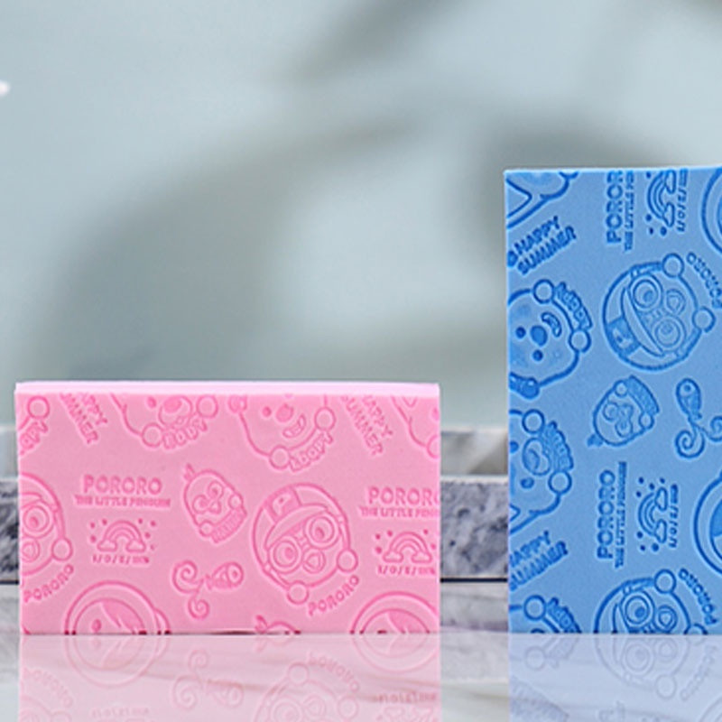 WALON WAYLON Ultra Soft Exfoliating Sponge | Asian Bath Sponge For Shower (pack of 2)