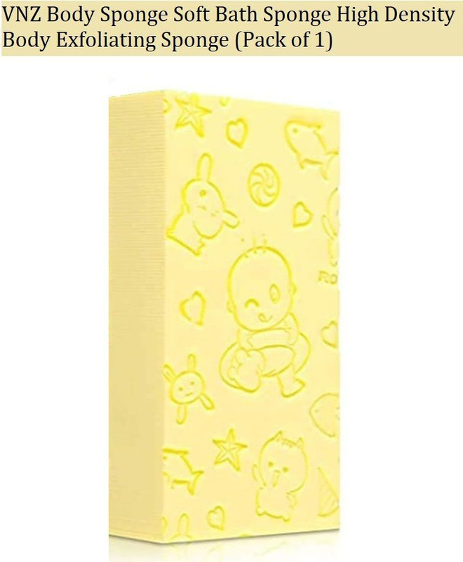 vnz Exfoliating Bath Sponge | Super Soft Exfoliating Bath Sponge | Remover Dead Skin