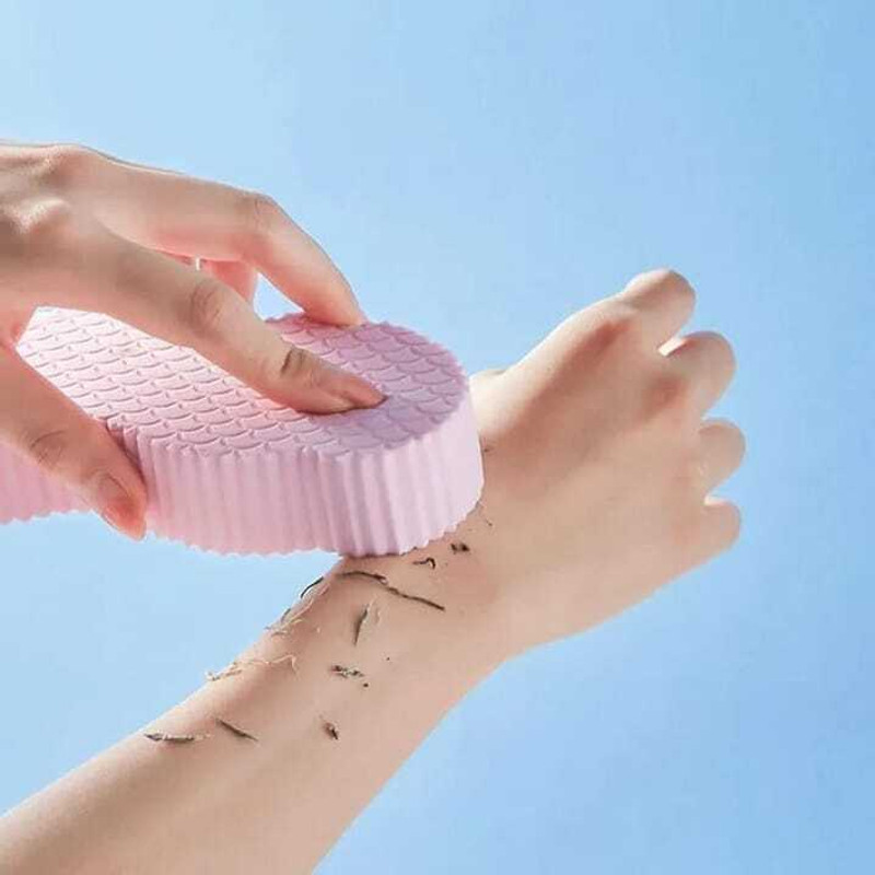Ornika Super Soft Exfoliating Bath Sponges Reusable Exfoliating Sponge Body Dead Skin