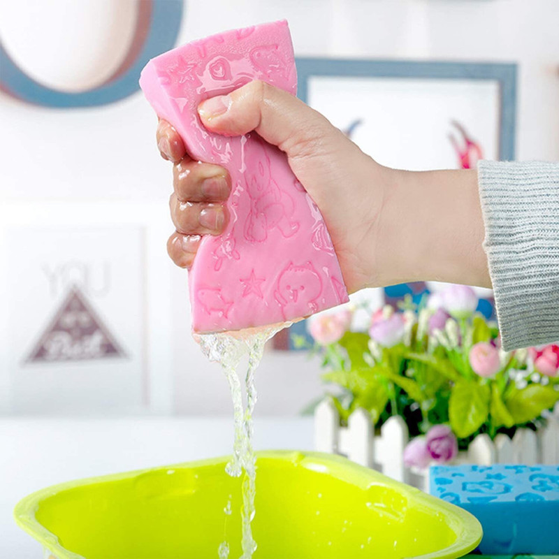 Manu Hut Ultra Soft Bath Body Shower Sponge, Magic Bath Sponge Dead Skin Remover