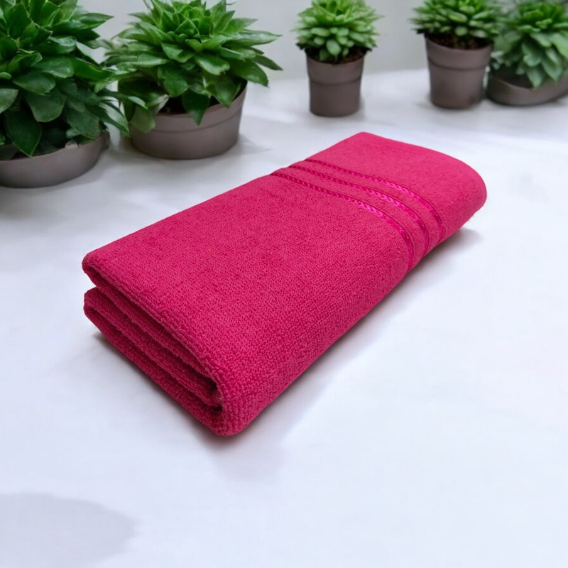 Veltex Loom Crafts Cotton 450 GSM Bath, Beach, Sport, Hair Towel