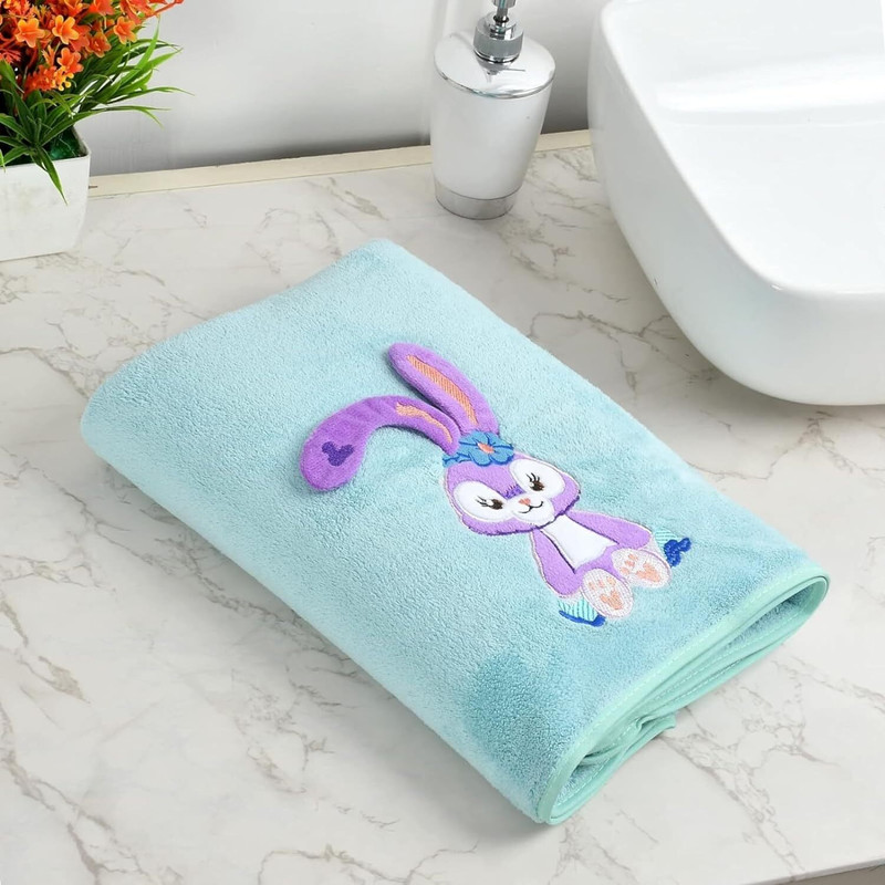 AD COLLECTION Microfiber 400 GSM Bath Towel