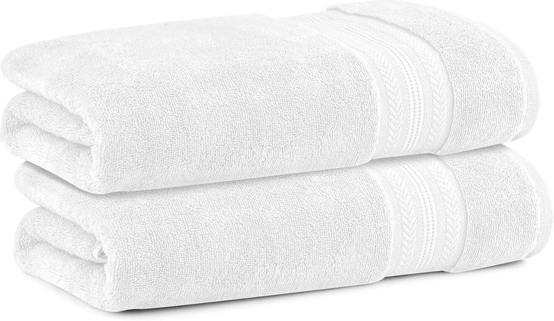 ABC Cotton 650 GSM Bath, Beach, Sport Towel(Pack of 2)