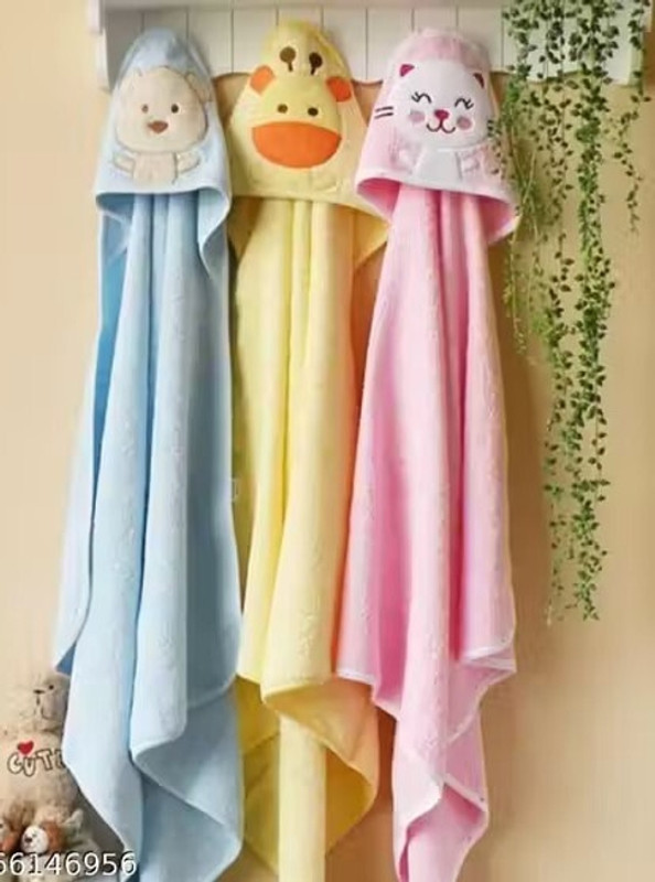 KRIPKROP Cotton 200 GSM Bath Towel Set