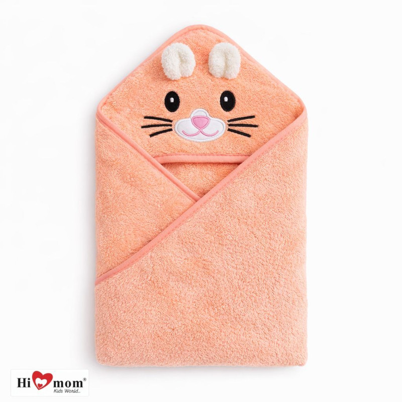 Hi Mom Kids World Cotton 260 GSM Bath Towel